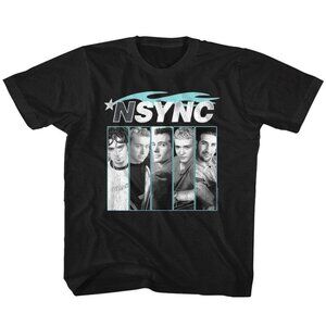 Vintage NSYNC Members Portrait Unisex Band Tee Retro Boy Band Graphic 51